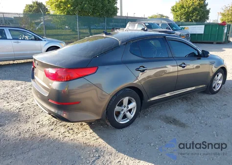 2015 Kia Optima Lx z USA, uszkodzony, nr VIN 5XXGM4A7XFG401388
